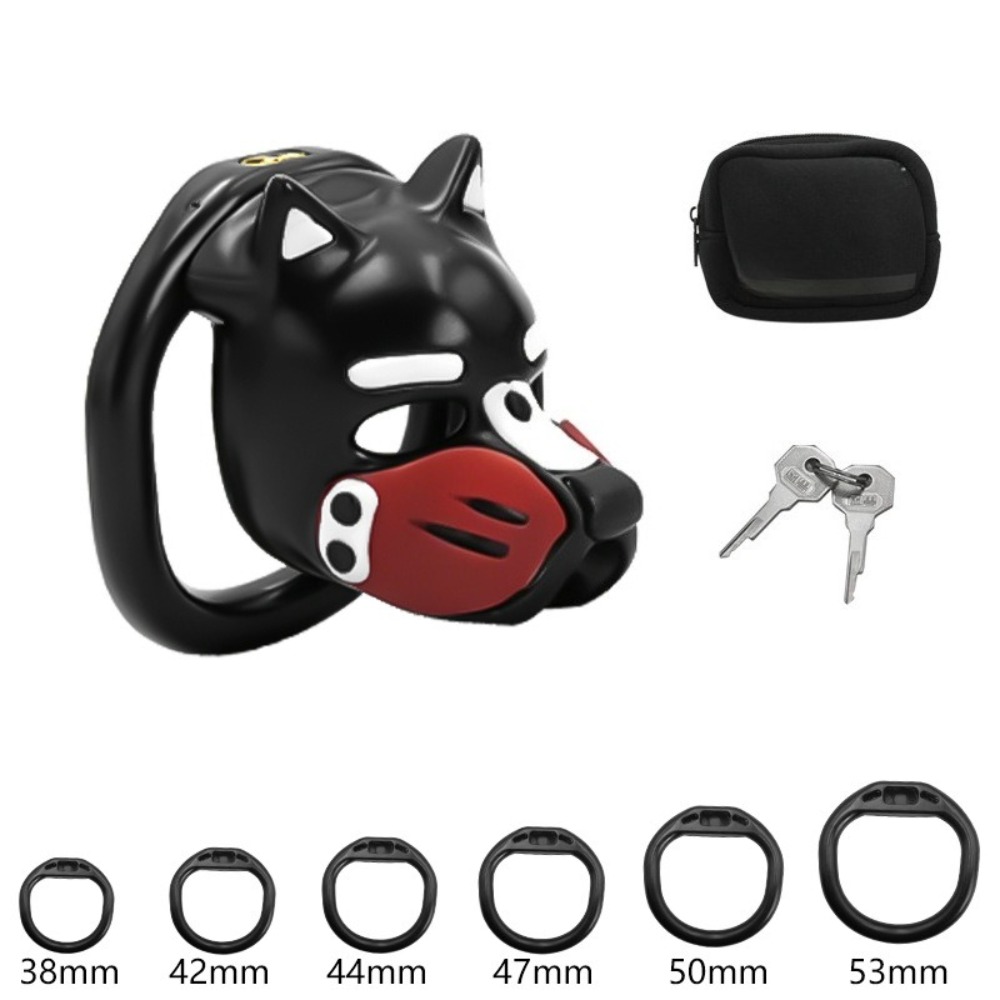 New Dog Head Chastity Cage wit - Dog Toys review and price