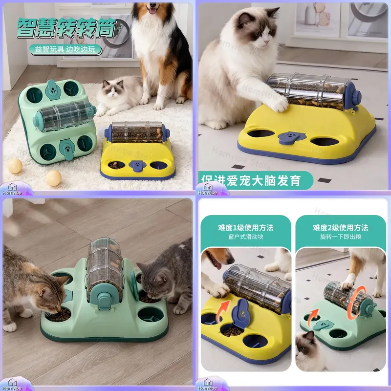 Pet Puzzle Feeder for Cats and - Dog Puzzle Feeder Toy review and price