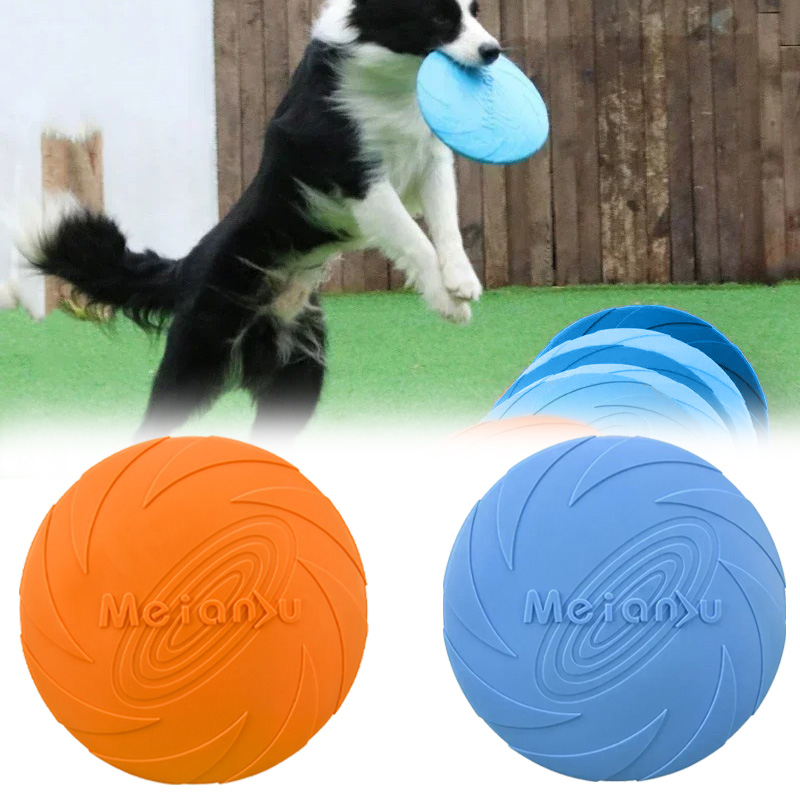 Multicolor Frisbeed Dog Toy 22 - Flying Disc Dog Training Toy review and price