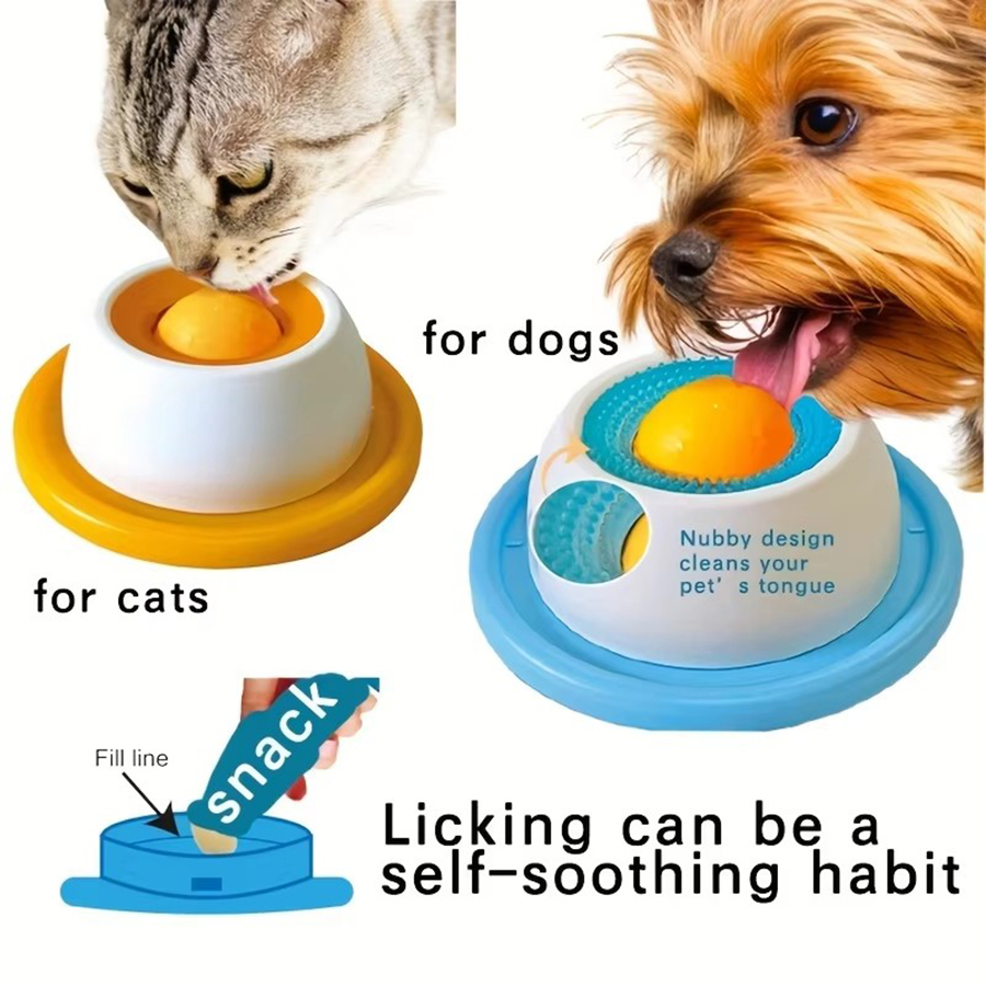 Interactive Dog Lick Toy Slow  - Dog Puzzle Feeder Toy review and price