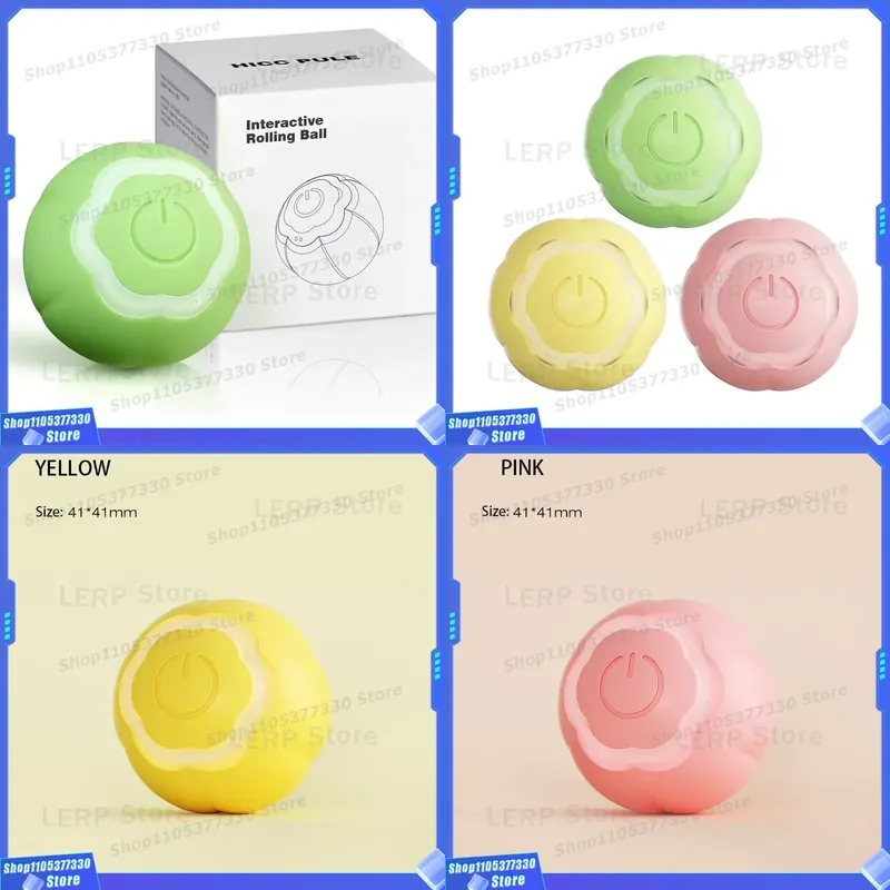 OEM Colorful Light Moving Ball - Automatic Moving Dog Ball review and price