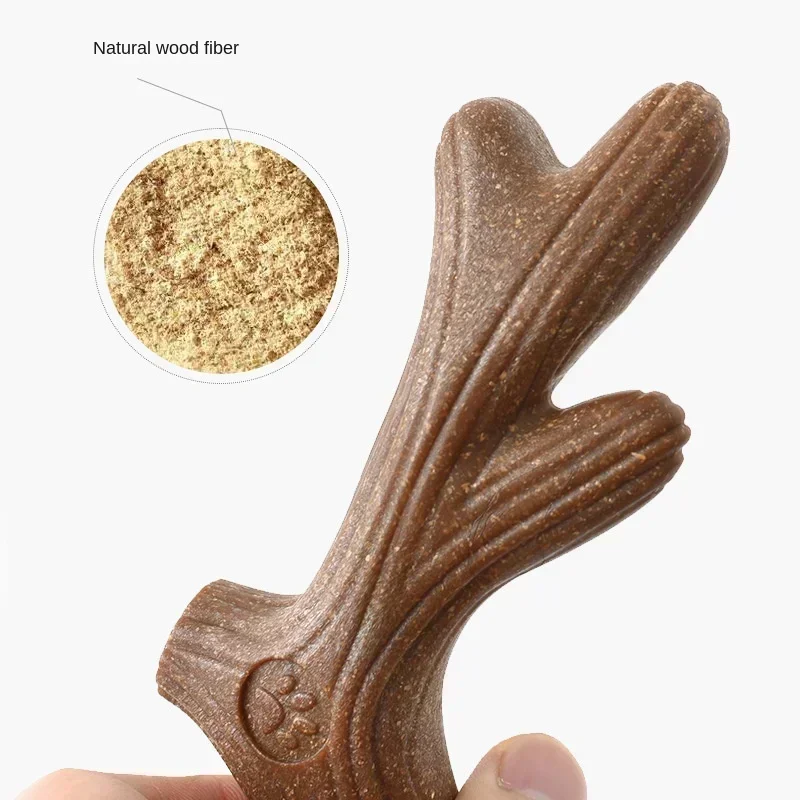 Pine Wood Deer Antlers Dog Che - Indestructible Dog Chew Toy review and price
