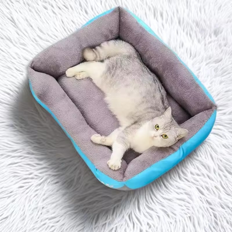 Soft Plush Cushion Bed for Sma - Interactive Squeaky Plush Dog Toy review and price