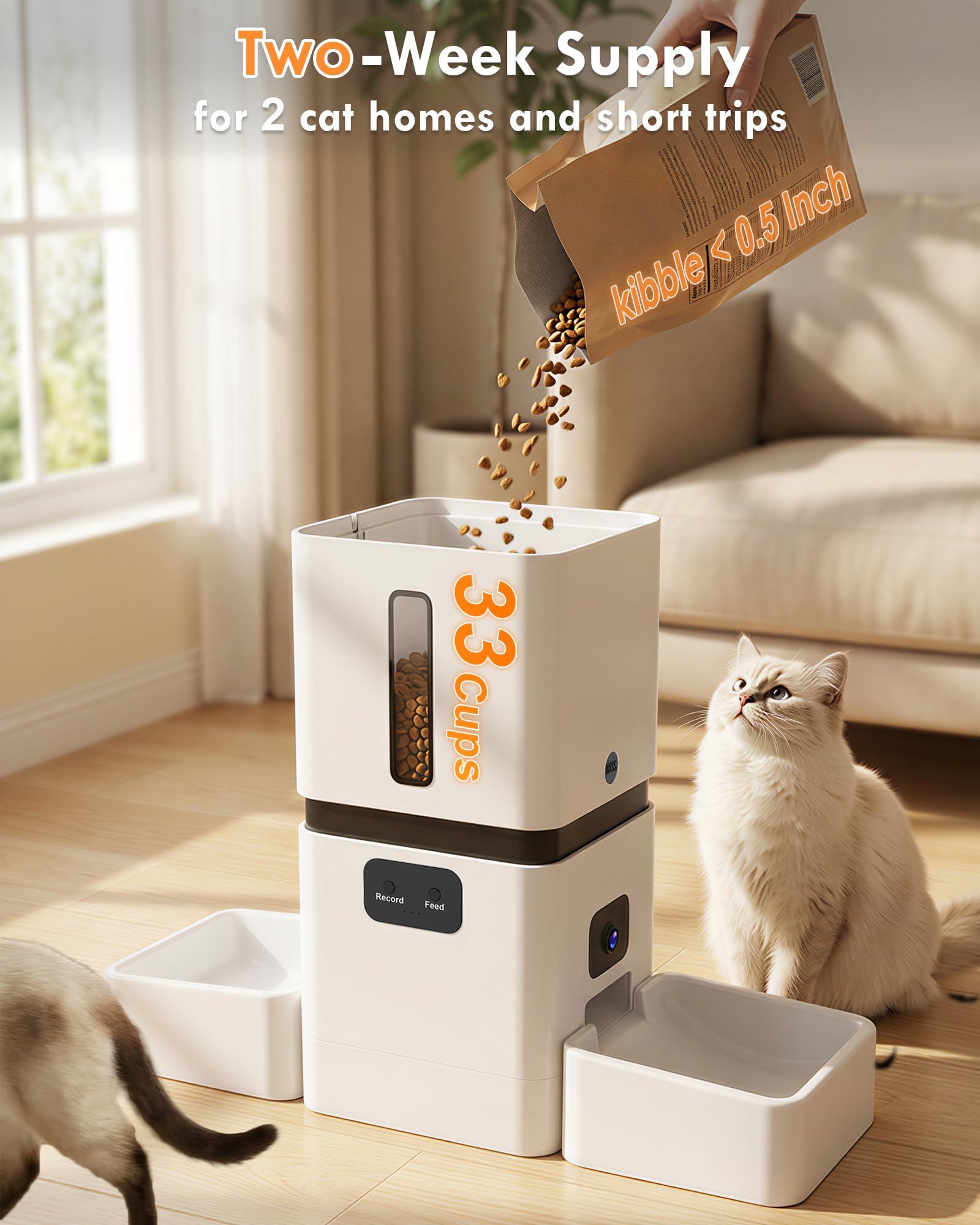 5GHz WiFi 8L Smart Automatic P - Pet Feeders review and price